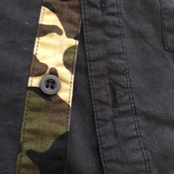 Baby Sovereign Code military style navy button top - Picture 3 of 5